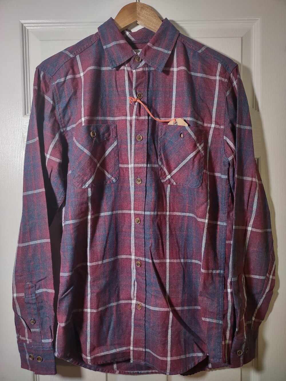 Weatherproof Burnout Flannel Shirt